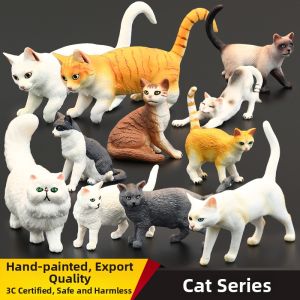 MENGSILE | Realistic Animal Toy Cat Model
