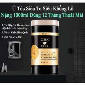 Kem Ủ Tóc Siêu To CSX 1000ml làm mềm mượt tóc giảm khô xơ rối và giảm gãy rụng tóc hủ 1000ml