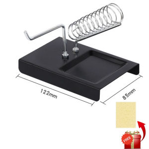 1pc Soldering Iron Simple Tube Stand Holder with Sponge for Electric High Temperature Resistance Welding Accessories