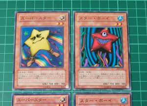 YUGIOH Japanese ME-49 DL4-042 BE2-JP060 HD13-JPL06 海洋星星与超級星星 Star Boy 1SET (N) SETA/B