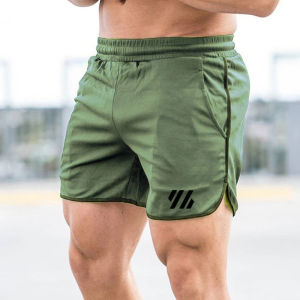 Quần Short Thể Thao Nam Thoáng Khí Nhanh Khô Ôm Dáng Dùng Cho Chạy Bộ Tập Luyện Thể Dục Phong Cách Châu Âu Thích Hợp Cho Mùa Hè