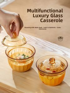 CRISTALGLASS | High Borosilicate Glass Stew Pot