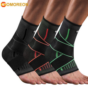 1Pcs Ankle Brace Compression Sleeve Adjustable Ankle Support for Sprained Plantar Fasciitis Pain Relief Injury Recovery