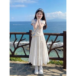 ZIRUIBABA | Korean Style Polo Shirt Set For Girls