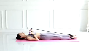 Exercise Resistance Bands Yoga Fitness Pilates Gym Kit YOGA Fitness Exercise Bands