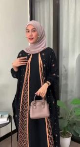 Kaftan Motif Jamilah Ukuran 180 cm: Desain Nyaman & Elegan