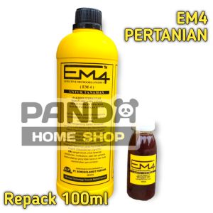EM4 PERTANIAN MICRO ORGANISME REPACK 100ml PUPUK ORGANIK CAIR TANAMAN