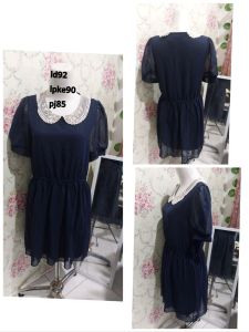 Dress sifon navy