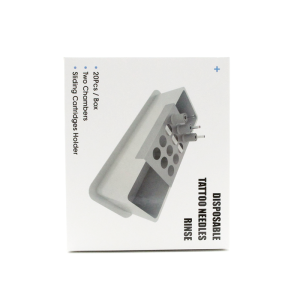 FYT Tattoo Equipment Disposable Dip Wash Cup Needle Cleaning Box Professional Tattoo Needle Washing Cup Mouth Stain Wash Box