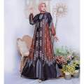 GAMIS SILKY MOTIF D1OR SILKY / GAMIS MODERN / GAMIS SERAGAMAN / BISA COD / PROMO / GAMIS PENGAJIAN / GAMIS PESTA. 