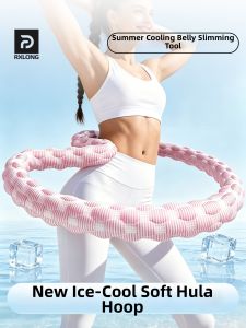 REXUELONG | Belly Slimming Waist Friendly Ice Sensation Soft Hula Hoop