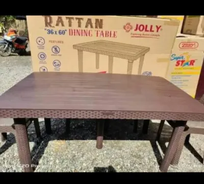 8 SEATERS TABLE (3OX60) RATTAN