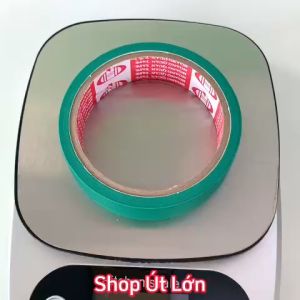 1 Cuộn băng keo simili màu xanh lá rộng 2.4cm dài 12 mét lõi giấy 3mm giá tại xưởng