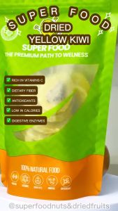 Dried Yellow Kiwi - Sweet Tangy and Packed with Vitamins | Dried Fruit Snack