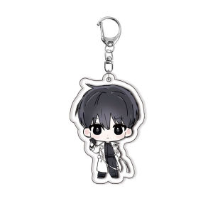 Bandai | Anime Omniscient Reader Acrylic Keychain Kim Dokja Yoo Joonghyuk Creative Pendant Cosplay Gift