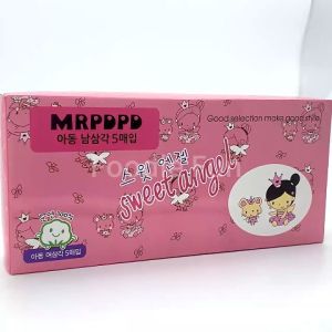 Girl Underwear Cotton 5pcs/Box Girl Panties Cartoon Collection Boxer and Triangle Type 2-9y Seluar Dalam Budak Perempuan