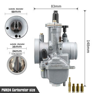 NIBBI Carburetor STREET RACE 2T 4T Powerful PWK Carburetor PWK24/26/28/30/32/34/36/38/40mm Carburetor With Power Jet 125cc-600cc Yamaha Suzuki Racing Motorcycle