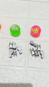 PER BUAH Biji Bekel Silver Putih Perak Pit Timah Kecik Besi Timah Mainan Edukasi Jadul Jaman Dulu Tradisional / Mainan Anak Bola Bekel Beklen Bouncing Ball