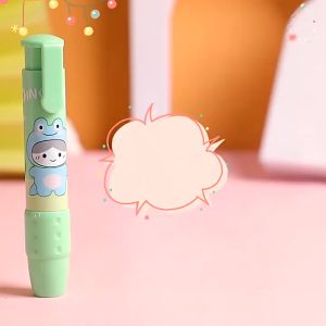 Eraser Retractable Pressable Eraser Pen Cute Style Creative Eraser Study Stationery