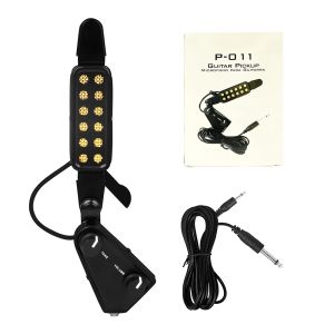 IRIN | P-011 Acoustic Guitar Sound Hole Pickup Guitar Soundhole Pickup 2.9 Metre Cable for Folk Guitar Live Shows Indoor Performance