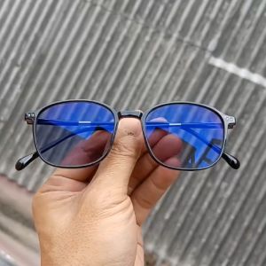Kacamata Bluecromic Pria Lensa Minus dan Normal Gaya Korean Optik Asli ori
