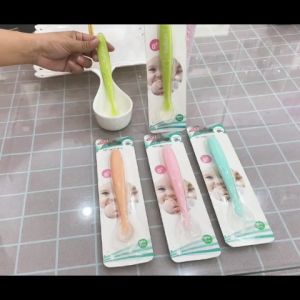 Thìa ăn dặm cho bé Silicon Babuu