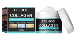 EELHOE Men Anti Aging Wrinkle Face Cream Collagen Creams For Men Firming Moisturizing Hyaluronic Brightening Acid Cream Facial Care Moisturizing Nourishing Cream Anti-aging Skin Facial Cream Face Skin Care