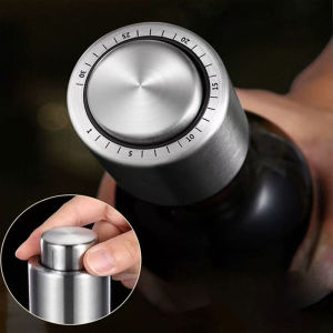 Wine Bottle Stoppers Vacuum Wine Stopper Stainless Steel Wine Savers Vacuum Pump Corks Keep Wine Really Fresh