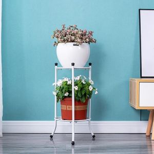 WANGXINGHEYUE | Multipurpose Mobile Iron Garden Rack