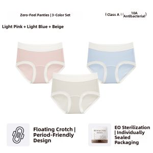 NAITANGPAI | Cotton Sterile Extended Crotch Cute Big Size Panties
