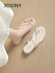 Josiny | Summer Style Flat Sandals Thick Soles Toe-post
