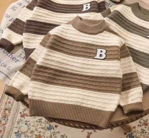 Áo Len Dệt Kim Trẻ em AnAn_Kids Chất Sợi Len Lông Cừu Mềm Mại Hàng Cao Cấp