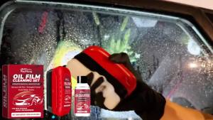 RAYHONG | Car window crystal Transparent glass cleaner set Rainproof decontamination cleaning car window glass cleaning brush