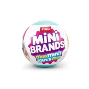 ZURU Mini Fill The Fridge Refrigerator Set Ball Series Blind Box Mystery Play House Decor Toy For Kids Gifts Trendy Collectible