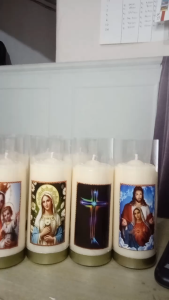 Lilin Doa Lilin Putih Lilin Pilar Rohani 1 Kati 1 Pcs