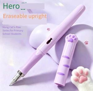 HERO | Bút Máy Hero P378M Cat Paw Thiết Kế Tiện Dụng Thẩm Mỹ Với Tính Năng Chỉnh Sửa Tư Thế Đóng Từ Tính Để Luyện Viết