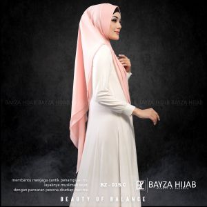 Khimar Instan 2 Layer Soft Ped antem Bz 015 by Bayza