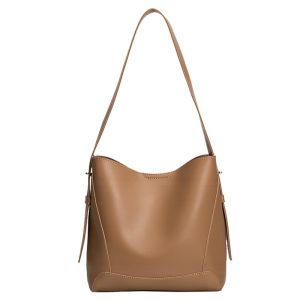 2025 New Fashion Womens Tote Bag High-end Large Capacity Bucket Bag Soft Leather Multifunctional Practical Crossbody Bag Cabas