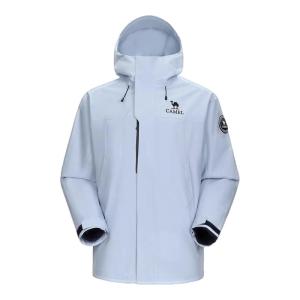 Camel Dilei Reba Mens down Jacket Three-in-One Inner Duck Feather Waterproof Breathable Outdoor Climbing Camping Travel Coat