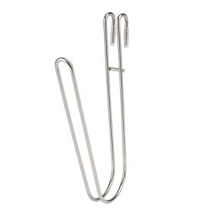 1/2/3 Stainless Steel Hook Multi-Purpose Hook Free Punching Double S-Shape Hook Kitchen Bathroom Door Back Coat Towel Storage