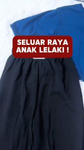 Bebby Home Seluar Budak Lelaki 9M-7Y Baby Trousers Boy Tracksuit Kids Pants Long Toddler Boy Plain Loose Seluar Baby Boy Jogger Panjang Budak Lelaki Seluar Kanak Kanak Baju Raya Anak Seluar Jalan
