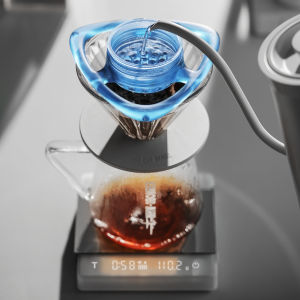 MHW-3BOMBER Pour-Over Coffee Splitter Control Flow Rate Coffee Dripper Tritan Material Enhance Brewing For Barista