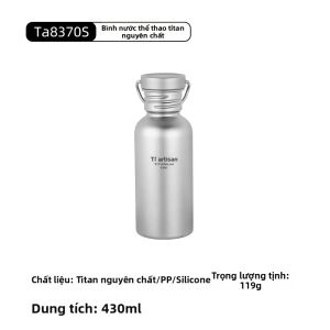Tiartisan | Bình Nước Titanium Đa Năng Ngoài Trời
