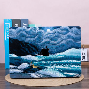 เคสสำหรับ Macbook ใหม่2024อากาศ13 M2 M3 Pro 14 A2992 A2991 2023อากาศ13 A2337 A2338ป้องกันอุปกรณ์ตกแต่งผิวฟรีฝาครอบแป้นพิมพ์