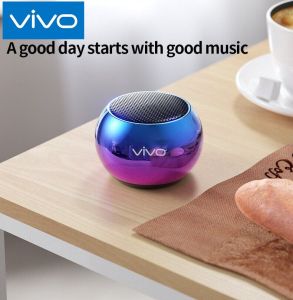 ♥100% ผลิตภัณฑ์ดั้งเดิม + Gratis Ongkir♥ปุ่มควบคุมกล่องเสียง M10 VIVO Bluetooth-compatible5ลำโพงไร้สายใช้งานได้จริงกล่องเสียง0เบสไฮไฟสำหรับร้านค้า