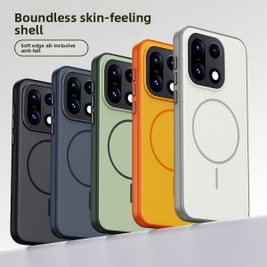 szhaiyu | For OnePlus 15  Phone Case Hard Silicone Skin Magnetic Wireless Charging Protective Back Cover For One Plus 15T OnePlus15 Shell