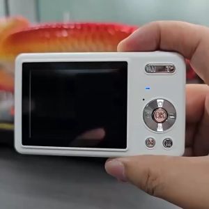 4KDigital Camera 2.4 Inch IPS Screen16X Digital Zoom Style Retro HD Digital Student Camera Kids Black Color Camera