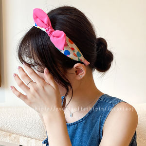 Childrens Sweet Butterfly Knot Hairband Girls New 2025 Non-Tight Headband Fabric Hair Clip Hair Accessories for Kids