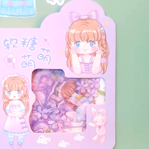 Cartoon Sticker Cute DIY Notebook Journal Diary Stationery Student Kids Child Pelekat Stiker Kartun