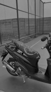 COVER JOK VARIO MANTEL AKNA SEAT COVER JOK ANTI AIR/SARUNG JOK N MAX ANTI AIR/PELINDUNG JOK CAKAR KUCING/COVER JOK VARIOCOVER JOK MIO/COVER JOK SCOOPY/COVER JOK BEAT ALL MOTOR Cover Jok Motor Efex Daun Talas Sarung